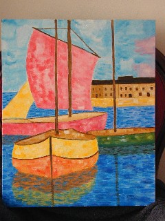 peinture de Josette Bude Laurent